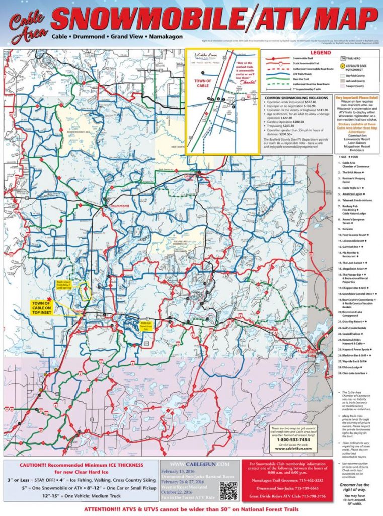 Atv Trails In Wisconsin Map 2024 Schedule 1